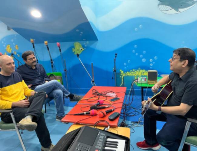 Music performance event at AMA Mumbai