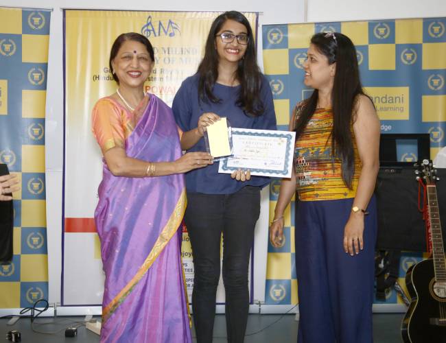 AMA annual day celebration students performing