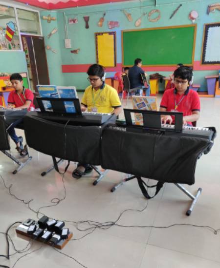 Drum class at Anand Milind Academy Powai